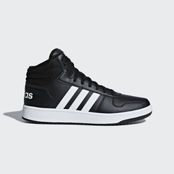 Adidas Hoops 2.0 Mid Női Akciós Cipők - Fekete [D95729]